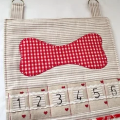 Dog Hanging Christmas Advent Calendar For Storing Small Gifts Or Treats In -Christmas Homeware & Accessories Shop featureditemlargei 1011