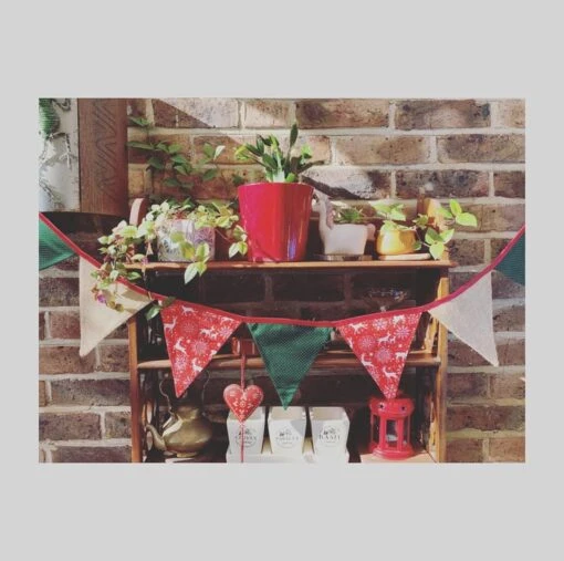 Stag Christmas Bunting - Large