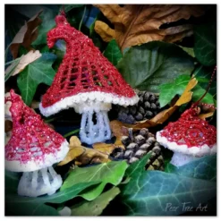 Red Toadstool Christmas Decoration -Christmas Homeware & Accessories Shop featureditemlargei 1039