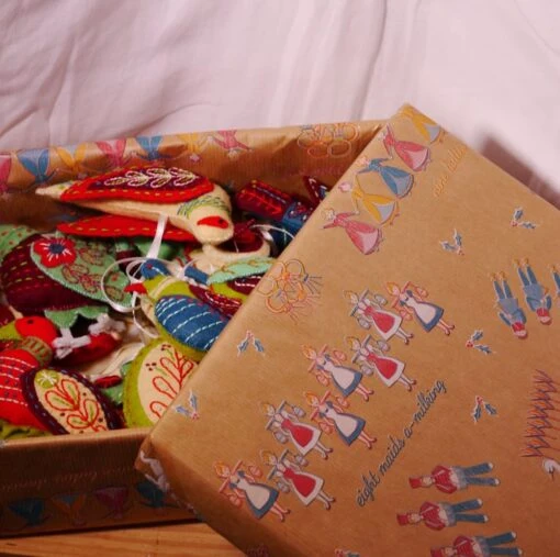 12 Days Of Christmas Set Of Ornaments. -Christmas Homeware & Accessories Shop featureditemlargei 1049