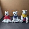 Ceramic Christmas Polar Bears