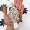 Morel Hanging Ornament, Mushroom Decoration For Christmas Tree.