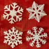 3D Printed Snowflake Christmas Coasters
