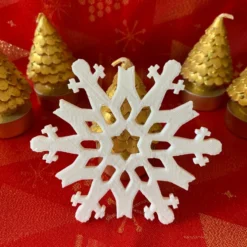 3D Printed Snowflake Christmas Coasters 13 3D Printed Snowflake Christmas Coasters -Christmas Homeware & Accessories Shop featureditemlargei 1092