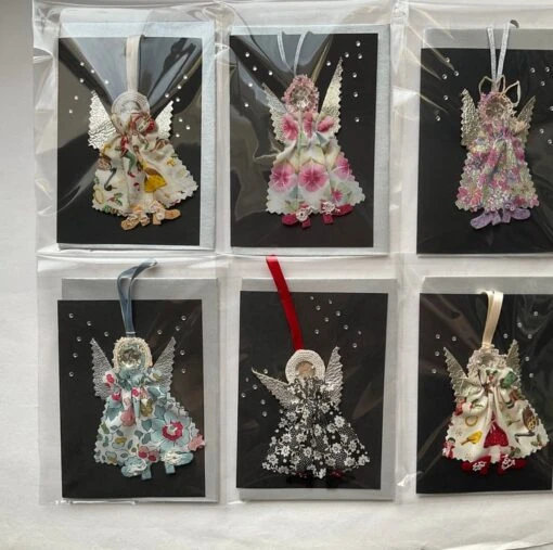 “Vintage Christmas Fairy” Hand Stitched With Love. -Christmas Homeware & Accessories Shop featureditemlargei 1206