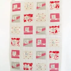 Large Scandi Style Hanging Christmas Advent Calendar, 20 X 29 Inches