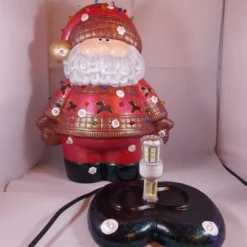 Ceramic Hand Painted Large Father Christmas Santa Figurine Table Lamp Decoration -Christmas Homeware & Accessories Shop featureditemlargei 1308