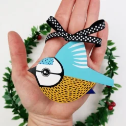 Garden Birds Christmas Tree Decorations, Bird Lover Gift, Stocking Filler -Christmas Homeware & Accessories Shop featureditemlargei 1322