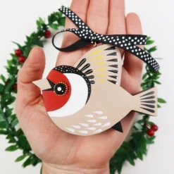 Garden Birds Christmas Tree Decorations, Bird Lover Gift, Stocking Filler -Christmas Homeware & Accessories Shop featureditemlargei 1324