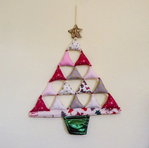 Hanging Tree Christmas Fabric Designs Decoration.