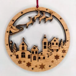 Christmas Scene Wooden Wall Or Window Hanging Large 14 Christmas Scene Wooden Wall Or Window Hanging Large -Christmas Homeware & Accessories Shop featureditemlargei 1370