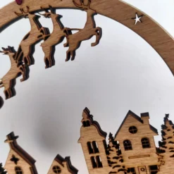 Christmas Scene Wooden Wall Or Window Hanging Large 15 Christmas Scene Wooden Wall Or Window Hanging Large -Christmas Homeware & Accessories Shop featureditemlargei 1371