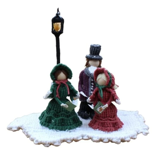 Macrame Christmas Decoration. Eco Plastic Free Christmas Ornament -Christmas Homeware & Accessories Shop featureditemlargei 1398