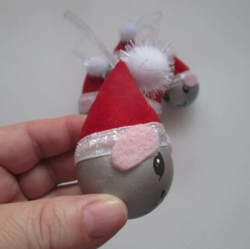 Guinea Pig Christmas Tree Bauble Hanging Decorations Silver Beautiful Bundle -Christmas Homeware & Accessories Shop featureditemlargei 1488