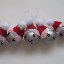 Guinea Pig Christmas Tree Bauble Hanging Decorations Silver Beautiful Bundle -Christmas Homeware & Accessories Shop featureditemlargei 1489