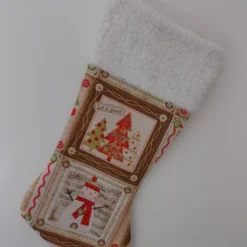 Luxury Vintage Style Christmas Stocking