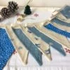 Scandi Christmas Bunting - 12 Flags New For 2021 With Reindeer
