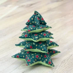 Fabric Christmas Tree Table Decoration