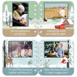 Personalised Baby Board Book 'Christmas Friends' Handmade Christmas Toddler Gift 8 Personalised Baby Board Book 'Christmas Friends' Handmade Christmas Toddler Gift -Christmas Homeware & Accessories Shop featureditemlargei 162