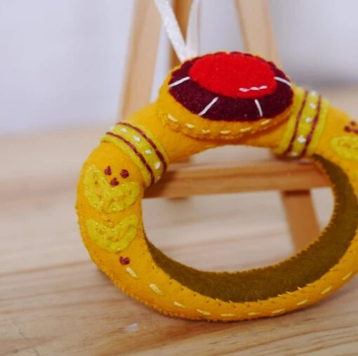 12 Days Of Christmas Gold Ring -Christmas Homeware & Accessories Shop featureditemlargei 1642