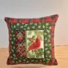 Christmas Cushion, Cardinal Bird C