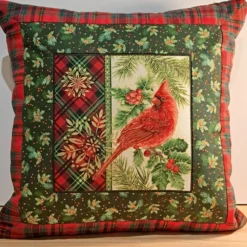 Christmas Cushion, Cardinal Bird C -Christmas Homeware & Accessories Shop featureditemlargei 1650