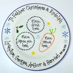 Personalised Ceramic Christmas Eve Plate -Christmas Homeware & Accessories Shop featureditemlargei 1679