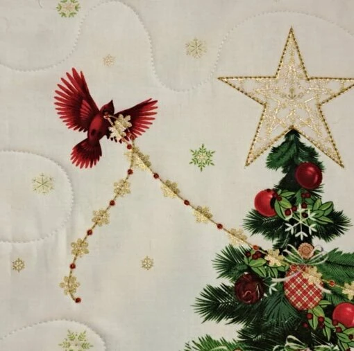 Quilted Christmas Tree Table Or Wall Decor -Christmas Homeware & Accessories Shop featureditemlargei 1700