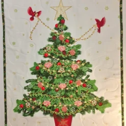 Quilted Christmas Tree Table Or Wall Decor -Christmas Homeware & Accessories Shop featureditemlargei 1702