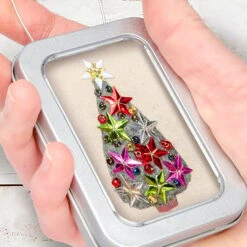 Christmas Decoration, Christmas Tree In A Little Tin, Hanging Decoration -Christmas Homeware & Accessories Shop featureditemlargei 1713