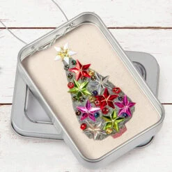 Christmas Decoration, Christmas Tree In A Little Tin, Hanging Decoration -Christmas Homeware & Accessories Shop featureditemlargei 1715