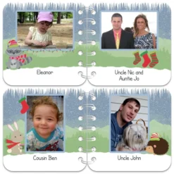Personalised Baby Board Book 'Winter Wonder', Handmade Christmas Toddler Gift -Christmas Homeware & Accessories Shop featureditemlargei 1734