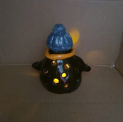 Christmas Penguin Tealight Holder -Christmas Homeware & Accessories Shop featureditemlargei 1748