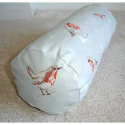 Bolster Cushion Cover 16"x6" Round Cylinder Neck Roll Christmas Pillow