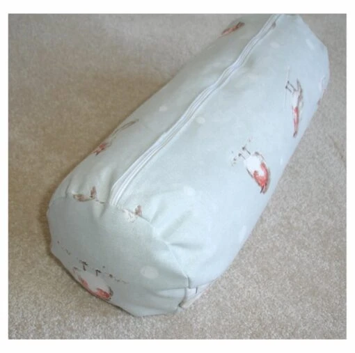 Bolster Cushion Cover 16"x6" Round Cylinder Neck Roll Christmas Pillow -Christmas Homeware & Accessories Shop featureditemlargei 1767