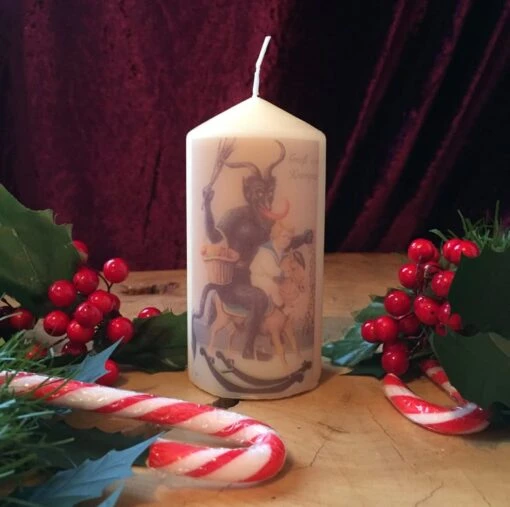 Set Of 4 Kitsch Christmas Krampus Scented Candles 7 Set Of 4 Kitsch Christmas Krampus Scented Candles -Christmas Homeware & Accessories Shop featureditemlargei 1770