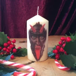 Set Of 4 Kitsch Christmas Krampus Scented Candles -Christmas Homeware & Accessories Shop featureditemlargei 1772