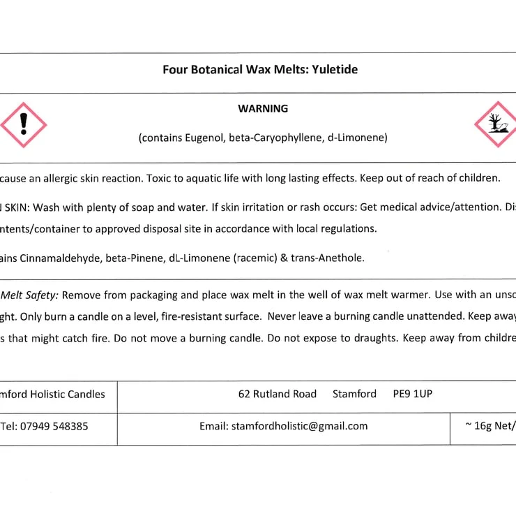 Christmas Botanical Wax Melt Gift Basket 6 Christmas Botanical Wax Melt Gift Basket - Image 6
