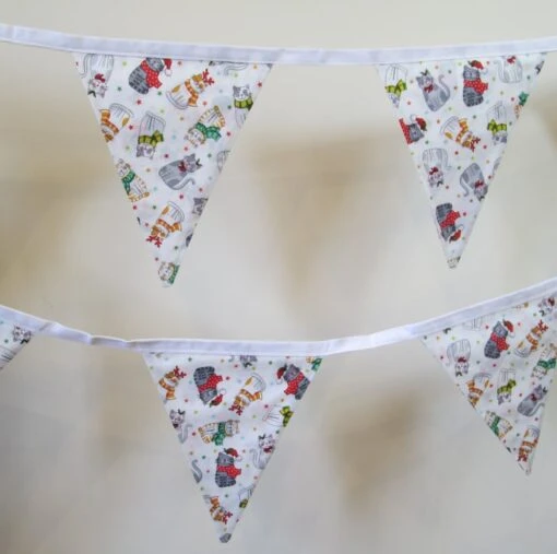Christmas Cat Bunting 7 Christmas Cat Bunting -Christmas Homeware & Accessories Shop featureditemlargei 1810