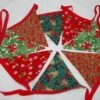 Bunting Red And Green Christmas Bunting