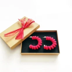 Colourful Cotton Statement Hoops Made With Wired Rope, Christmas Gifts -Christmas Homeware & Accessories Shop featureditemlargei 1875