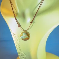 Christmas Tree Baubles Copper & Silver Pendant -Christmas Homeware & Accessories Shop featureditemlargei 1886