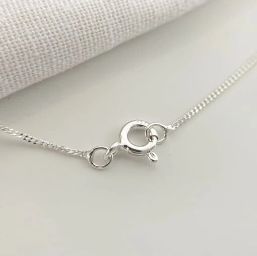 Christmas Silver Star Necklace, Sterling Silver Satellite Chain Necklace, Handma -Christmas Homeware & Accessories Shop featureditemlargei 1893