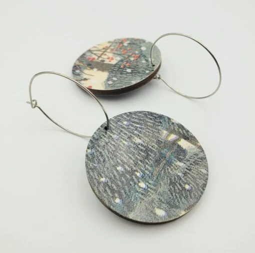 Medium Christmas Red Berry Woodland Earrings 15 Medium Christmas Red Berry Woodland Earrings -Christmas Homeware & Accessories Shop featureditemlargei 1909