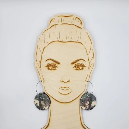 Medium Christmas Red Berry Woodland Earrings 17 Medium Christmas Red Berry Woodland Earrings -Christmas Homeware & Accessories Shop featureditemlargei 1911