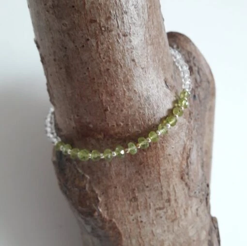 Peridot Bracelet. August Birthstone, Bespoke, Autumn Jewellery, Christmas Gift -Christmas Homeware & Accessories Shop featureditemlargei 1926