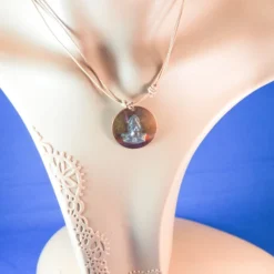 Christmas Tree Copper & Silver Pendant -Christmas Homeware & Accessories Shop featureditemlargei 1975