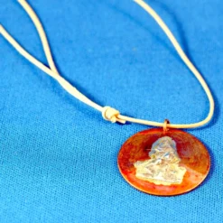 Christmas Tree Copper & Silver Pendant -Christmas Homeware & Accessories Shop featureditemlargei 1976