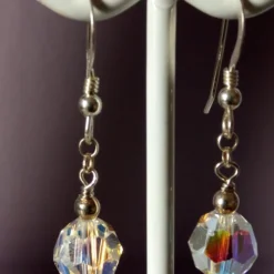 SWAROVSKI CRYSTAL EARRINGS -CHRISTMAS GIFT - DANGLE - FREE UK SHIPPING -Christmas Homeware & Accessories Shop featureditemlargei 1982