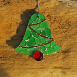 Christmas Bell Mosaic Hanger